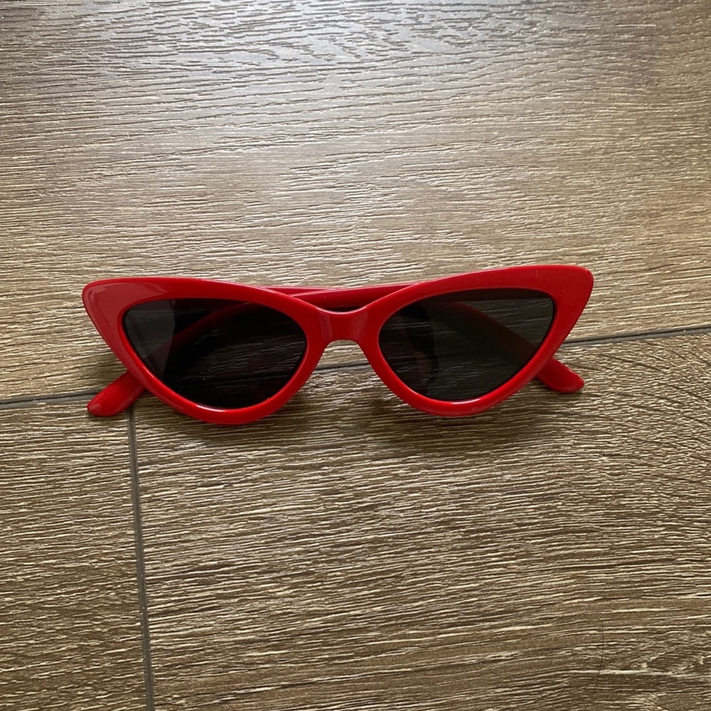 Red sunglasses